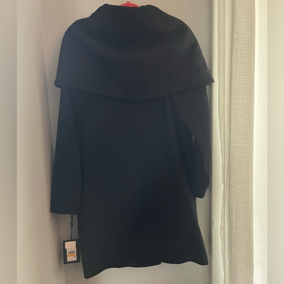 DKNY shawl style wool coat NWT small - Picture 3 of 8